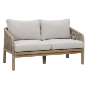 228 000014 3 Malibu garden lounge Argos The Classic solid acacia wood-beige fabric