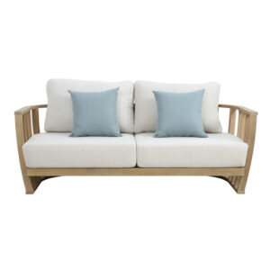 228 000043 3 4pc Eron Argos The Classic living room set solid eucalyptus wood-beige fabric