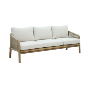 228 000045 2 4pc Malibu I Argos The Classic living room set solid acacia wood-beige fabric