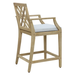 228 000054 2 Dining room Bravo-Amalfi Argos The Classic set of 7 solid acacia wood and beige fabric 130x70x90cm