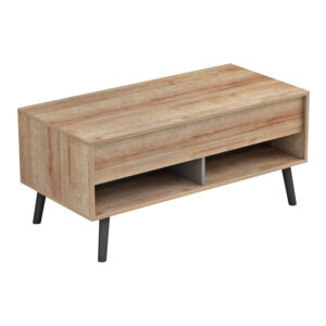 Skyfi Argos The Classic coffee table polymorphic natural-charcoal 100x60x45cm