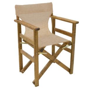 237 000068 1 Dining set 5 pcs Retto solid beech wood walnut cloth-beige-ecru 100x60x71cm