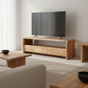 Tv stand Konna Argos The Classic masif acacia wood walnut 140x40x45cm