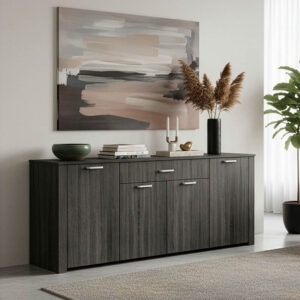 248 000008 Buffet Kinley Argos The Classic grey-wenge 210x40x82cm