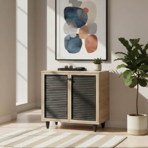 Shoe cabinet Ronan Argos The Classic natural 70.5x35x.66cm