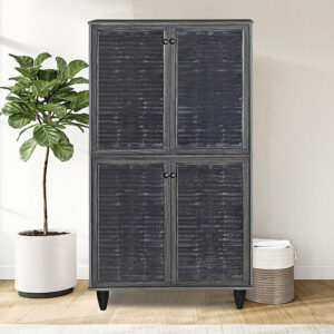Shoe cabinet Ronan Argos The Classic wenge 70.5x35x122cm