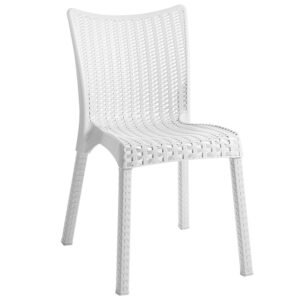 Chair Confident Argos The Classic PP color white