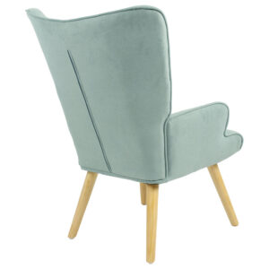 255 000001 2 Armchair Fluffy Argos The Classic fabric bright green-natural 75x69x96cm
