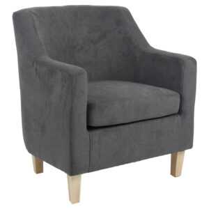 Armchair Joyful Argos The Classic fabric anthracite-natual 71x71x81cm