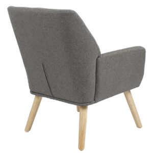 255 000011 1 Armchair Likable Argos The Classic fabric grey natural 67x89x86cm