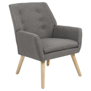 255 000011 Armchair Likable Argos The Classic fabric grey natural 67x89x86cm
