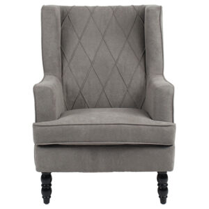 255 000018 3 Armchair Efficient Argos The Classic fabric grey-black 72x97x100cm