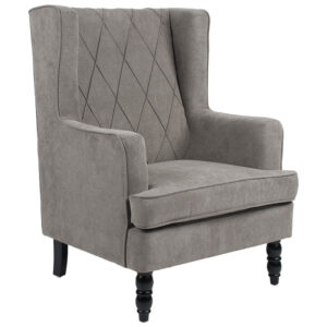 255 000018 Armchair Efficient Argos The Classic fabric grey-black 72x97x100cm