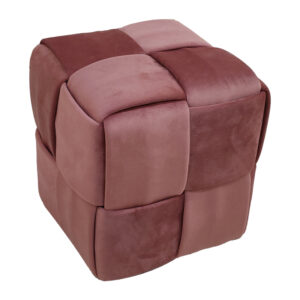 Ottoman Jisko Argos The Classic rotten apple velvet 38x38x40cm