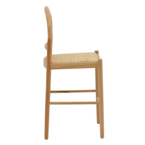 263 000011 2 Bar stool Alessia Argos The Classic natural rattan-beech wood-natural seat 42x41x100cm