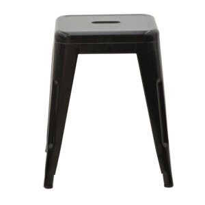 270 000018 1 Stool Utopia Argos The Classic metal black 30x30x45cm