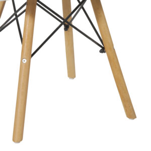 271 000021 3 Natali children's table Argos The Classic MDF white and natural beech wood 60x60x51cm