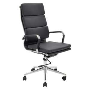 Manager office chair Tokyo Argos The Classic with black pu 55.5x52x108cm