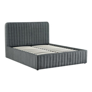 279 000001 1 Double bed Zilin Argos The Classic charcoal fabric With storage space 160x200cm