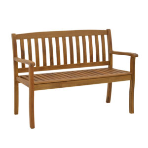 Two-seater bench Jerdu Argos The Classic natural acacia wood 120x61x87cm