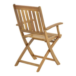 282 000014 1 Mobie Argos The Classic folding armchair natural acacia wood 56x61x89cm