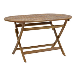 282 000033 1 Mobie-Falov Argos The Classic dining table set of 5 natural solid acacia wood 130x80x72cm
