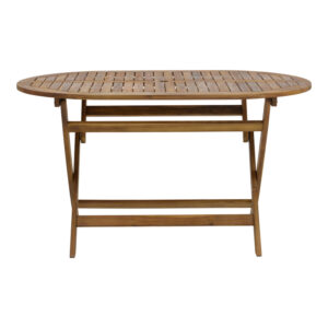 282 000035 2 Recofly-Falov Argos The Classic dining table set of 5 natural solid acacia wood 130x80x72cm