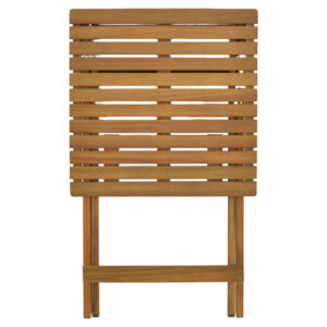 282 000045 3 Dining table Recofly-Lazio Argos The Classic set of 5 folding natural solid acacia wood 50x50x70cm