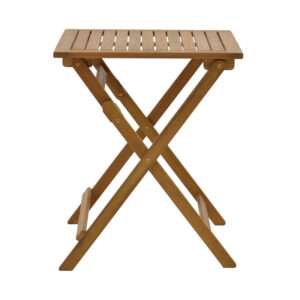 282 000057 2 Dining room Bistrual-Perdu Argos The Classic set of 3 folding natural solid acacia wood 60x60x72cm