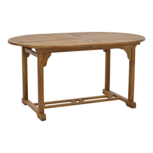 282 000061 2 Dining room Bistrual-Sopho Argos The Classic set of 7 expandable natural solid acacia wood 200/150x100x75cm