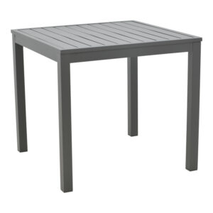 Table Kliton Argos The Classic aluminium dark grey 80x80x74cm