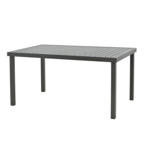 Table Kliton Argos The Classic aluminium dark grey 150x80x74cm
