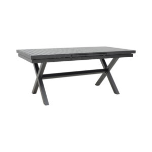 Expanding table Dagyn Argos The Classic dark grey aluminum 180-240x90x76cm
