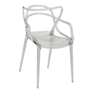 292 000016 Chair Ramsei Argos The Classic PC clear 55x53x84cm