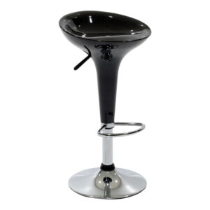 Bar stool Felice Argos The Classic height adjustable black-chrome base 40x43x84cm