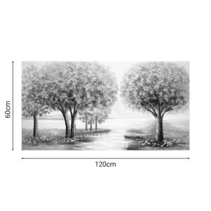 296 000014 1 Canvas wall art Forest I 3D Argos The Classic 120x3x60cm