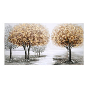 296 000014 Canvas wall art Forest I 3D Argos The Classic 120x3x60cm