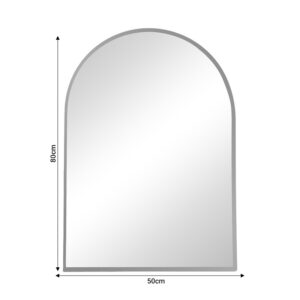 298 000021 1 Mirror Mirrory Argos The Classic silver aluminum 50x2.5x80cm
