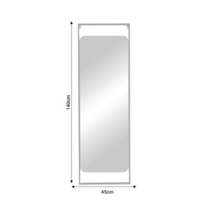 298 000030 1 Mirror Piza Argos The Classic gold iron glass 45x2x140cm