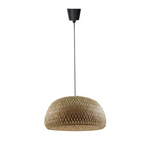 299 000012 Ceiling light Karlo Argos The Classic E27 natural bamboo D45x22cm