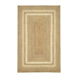 302 000009 Carpet Mazir Argos The Classic beige-ecru jute 120x180x1cm