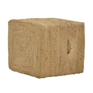 Stool Tresa Argos The Classic natural 100% jute 50x50x35cm