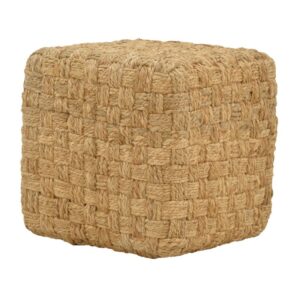 Stool Aropion Argos The Classic beige 100% jute 40x40x40cm