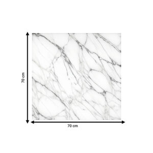 310 000003 1 Table surface Kailo Argos The Classic t.Werzalit marble look 70x70cm