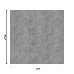 310 000012 1 Fenzo Argos The Classic gray marble table top t.Werzalit 70x70cm