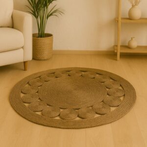 313 000017 1 Carpet Lopzerc Argos The Classic natural rope D100x2cm