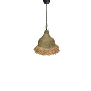 Boher Argos The Classic seagrass ceiling lamp in natural shade Φ33x76cm