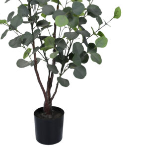 316 000014 2 Eucalyptus decorative plant in a pot Argos The Classic green pp H120cm