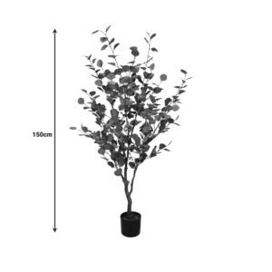 316 000015 3 Decorative plant Eucalyptus I in a pot Argos The Classic green pp H150cm