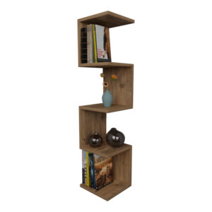 321 000019 Wall shelf Zigzag Argos The Classic oak melamine 25x25x109cm